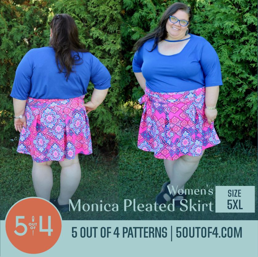 Monica Pleated Size 5xl